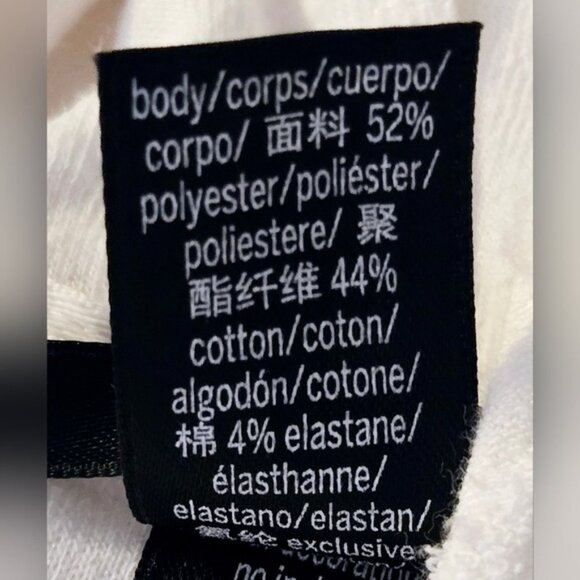 Victoria Secret On Point White Terrycloth Cropped Zip-Up Hoodie - Picture 9 of 9